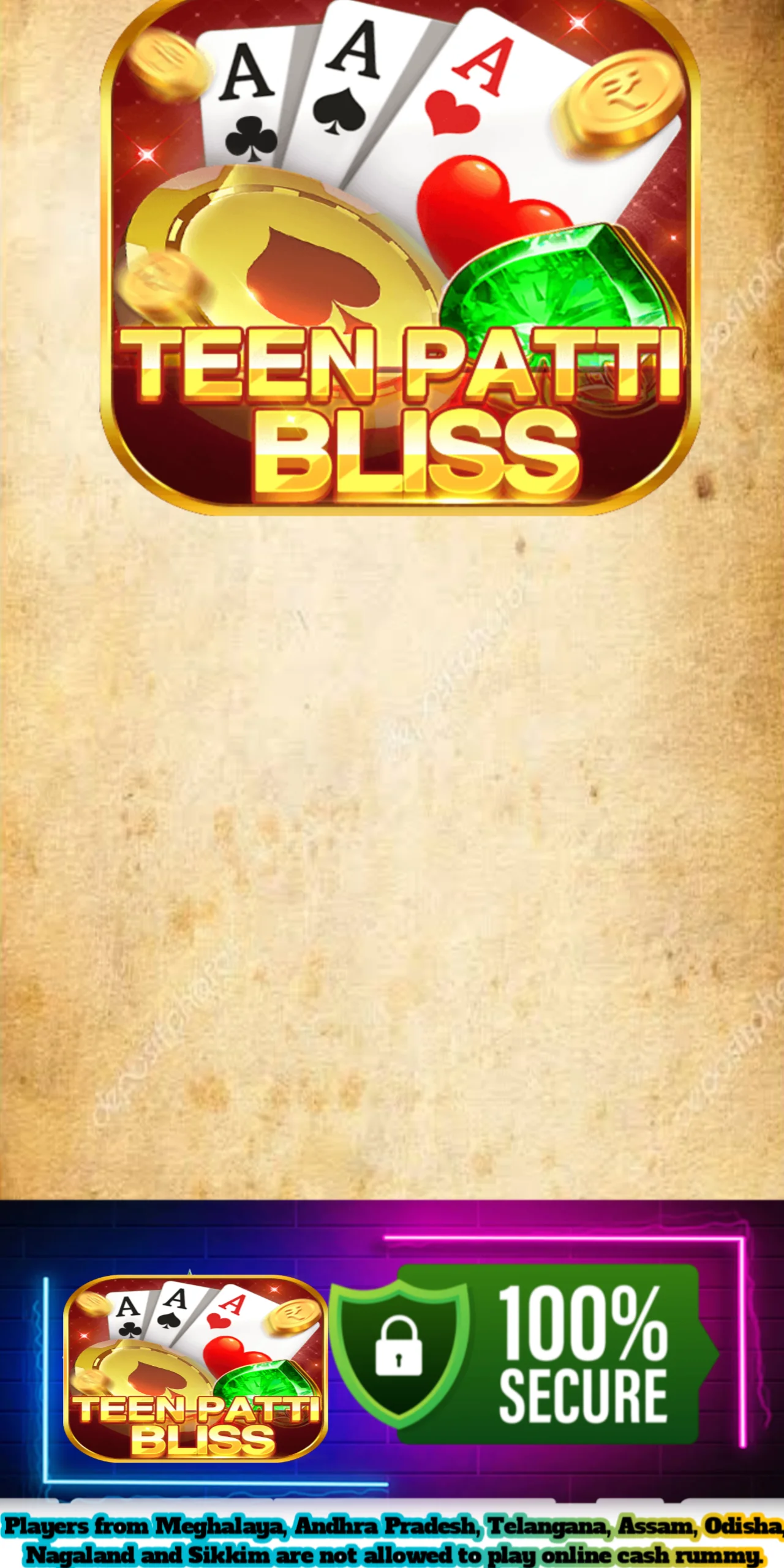 Teen Patti Bliss Apk Download Rummy App Online
